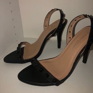 Ashley Stewart Strappy Wide width heels